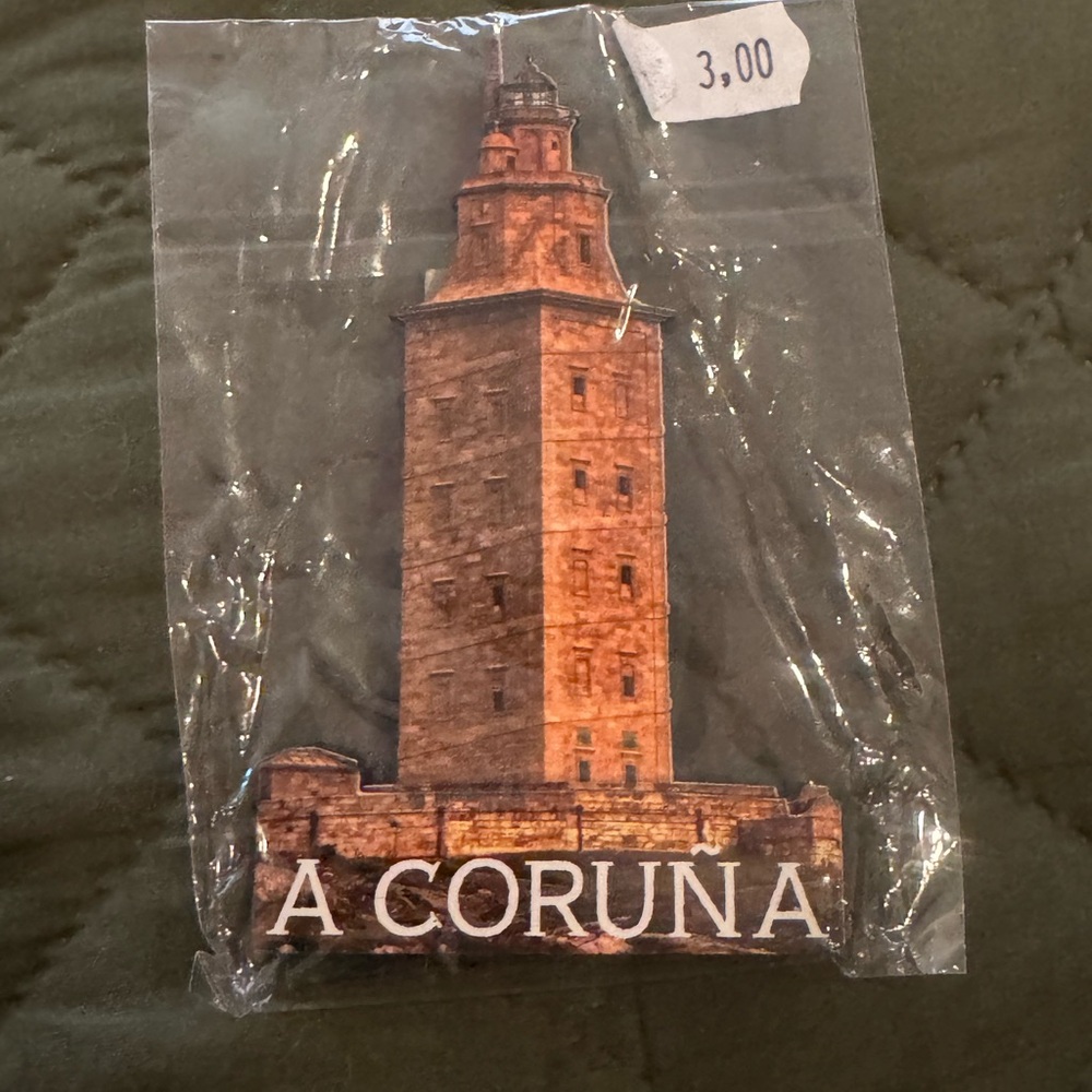 A Coruna Tower Magnet